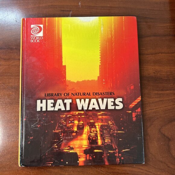 WORLD BOOK Library Of Natural Disasters Set 7 Hardcover Reference Books Vintage - Picture 8 of 16
